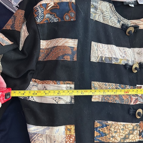 Native Designs 3 pc skirt vest jacket with Indonesian design and detail cotton M - Picture 15 of 16